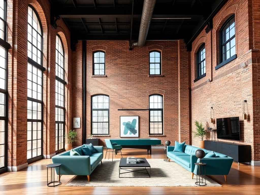 Loft Industrial Blue